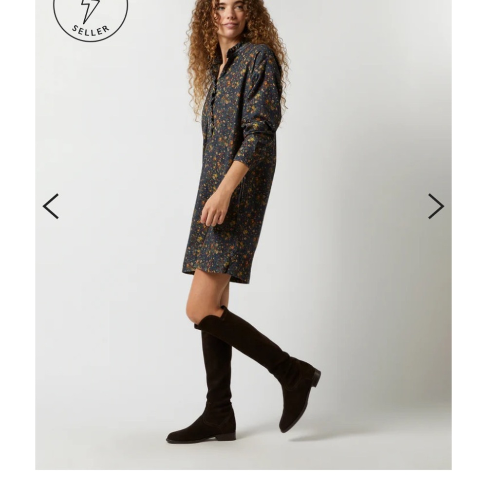 Ann Mashburn Anaya Floral popover dress. NWT.